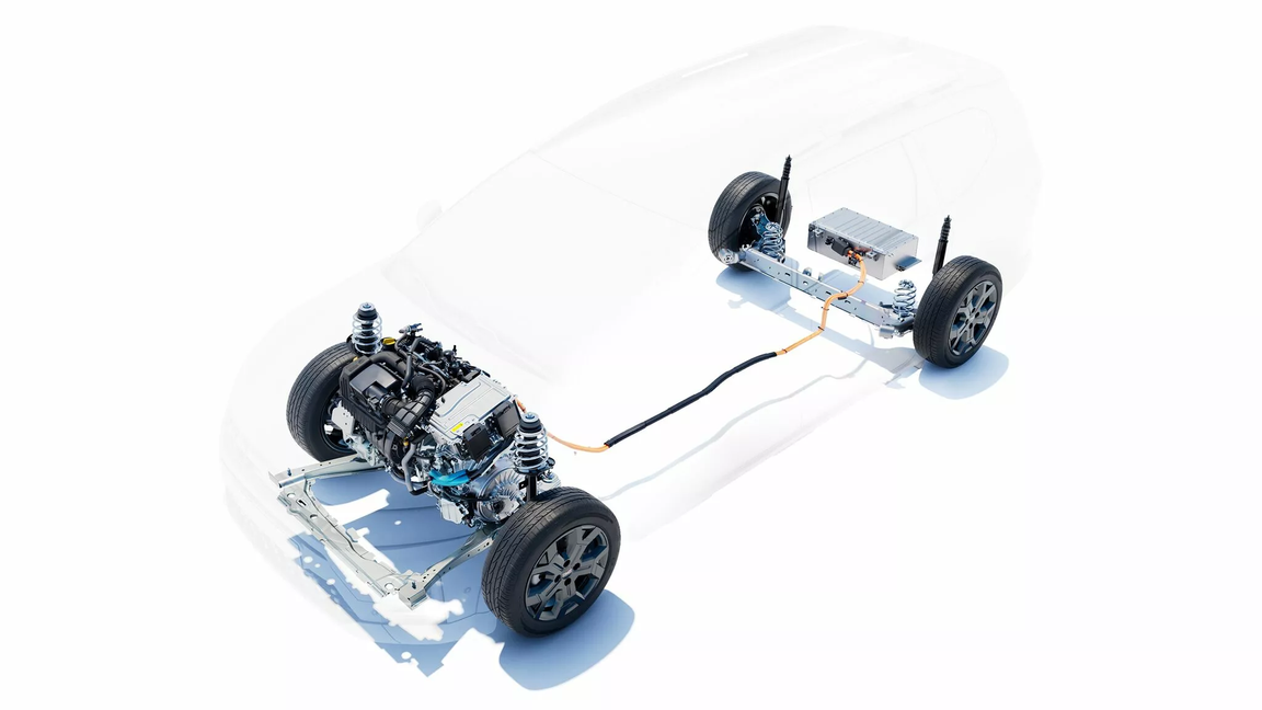 hibrīda 155 dzinējs