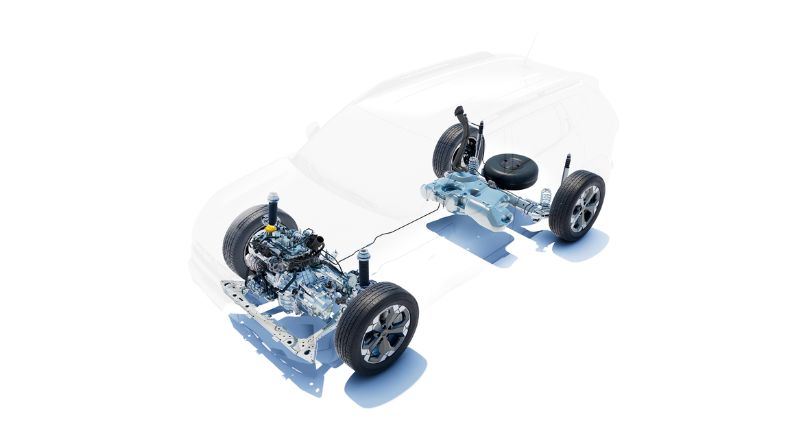 Divu degvielu ECO-G 100 dzinējs var darboties gan ar benzīnu, gan sašķidrināto naftas gāzi. Abām degvielām ir ierīkotas atsevišķas tvertnes.