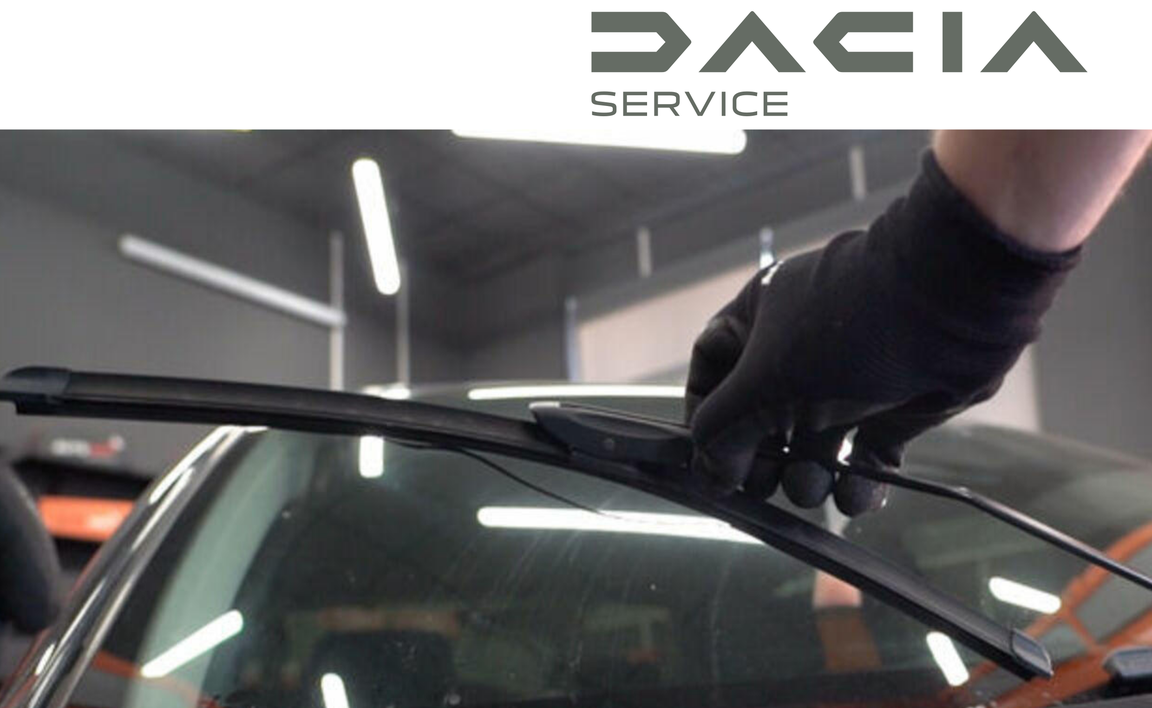 Dacia logu tīrītāju slotiņas