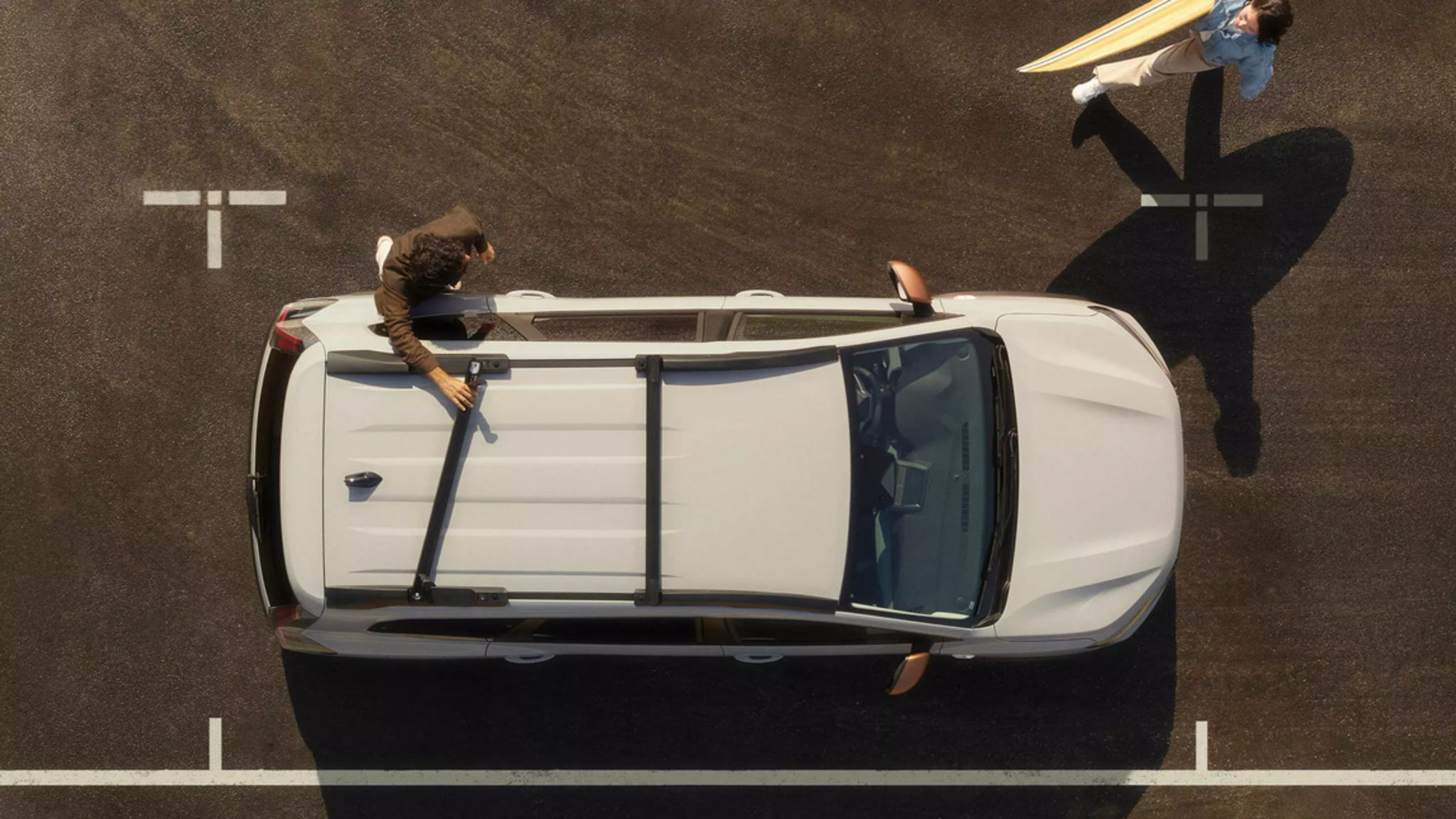 Modulāri jumta reliņi